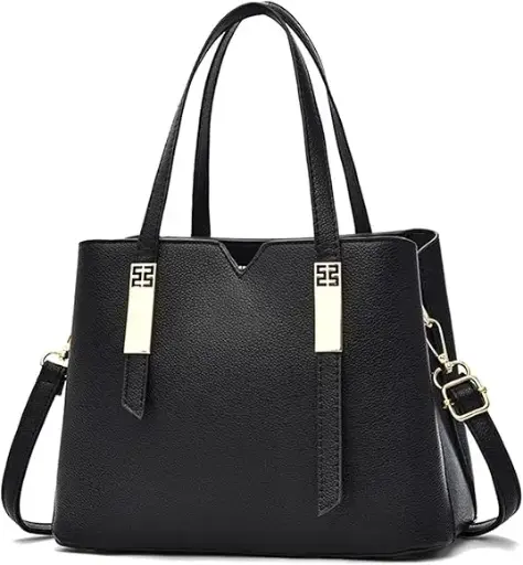 Black handbag