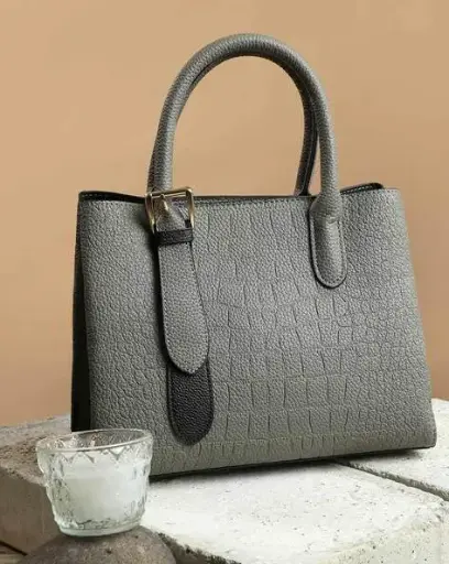 Grey handbag