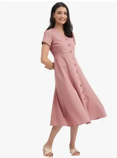 Pink dress